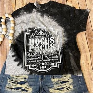 Hocus Pocus Apothecary Tie Die t-shirt
